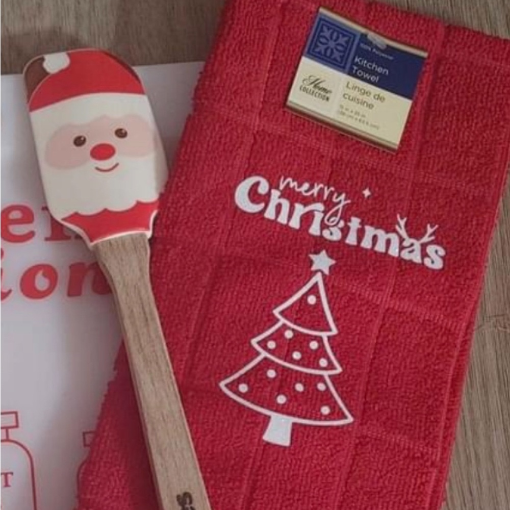 Cutting Board and Kitchen Towel Gift